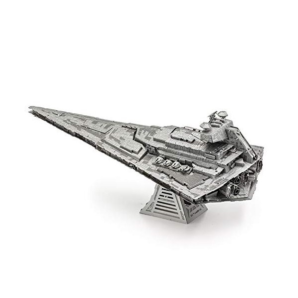 Metal Earth Puzzle 3D Destroyer Étoile Impériale. Puzzle En Métal De Star Wars. Modèles Pour Construire Pour Adultes Niveau D