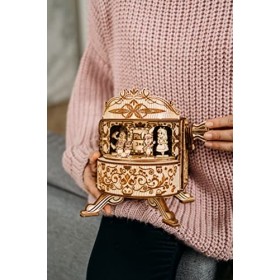 Wood Trick - Grand Piano - Puzzle 3D en Bois - Casse Tete Adulte - Maquettes à Construire - Casse-tête découpée au Laser - 36