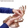 Wood Trick Wooden Robot Hand 3D Wooden Puzzles for Adults and Kids to Build - Robotic Hand Wood Model Kit to Build