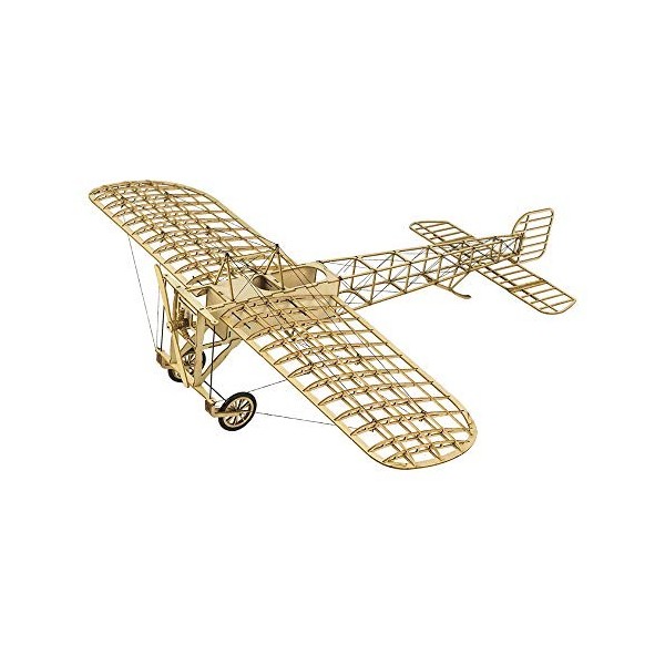 Kit de Bricolage en Bois Blériot XI modèle davion, Kits de Bois découpés au Laser à Construire pour Adultes, Puzzles 3D Parf