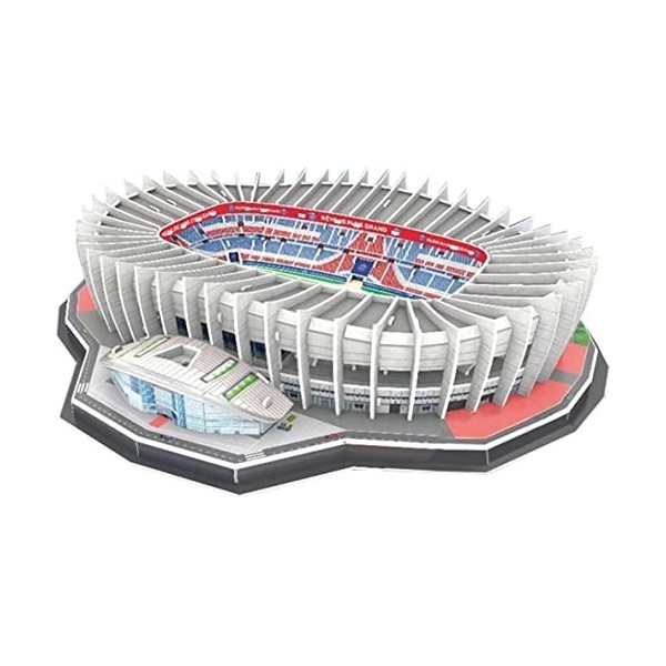 Puzzles 3D, modèle de terrain de football, modèle de jouet de construction à faire soi-même, puzzle 3D, cadeau commémoratif f