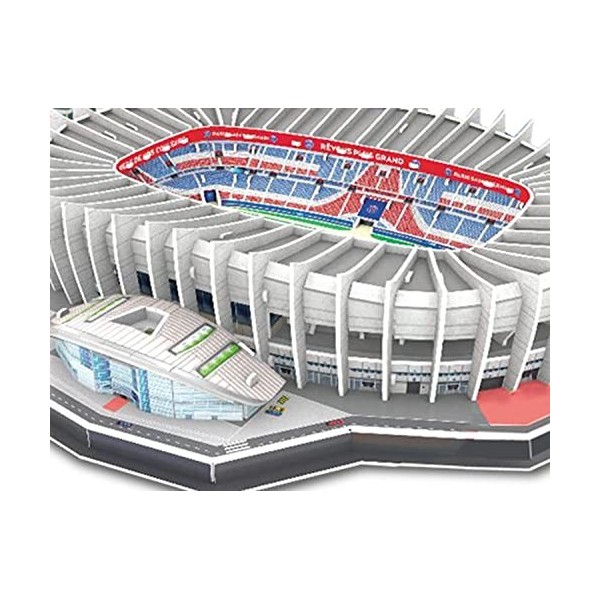 Puzzles 3D, modèle de terrain de football, modèle de jouet de construction à faire soi-même, puzzle 3D, cadeau commémoratif f