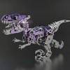 UpGLeuch Puzzle en métal 3D coloré pour adultes - Kits de modèle de dinosaure en métal, jouet de construction à faire soi-mêm