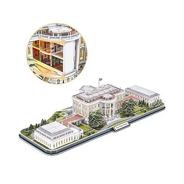 Cubic Fun 3D Puzzle Cubic Fun LED White House