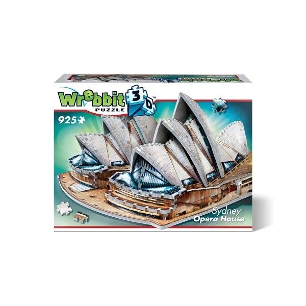 Wrebbit 3D , Sydney Opera House , 3D puzzle , Ages 8+