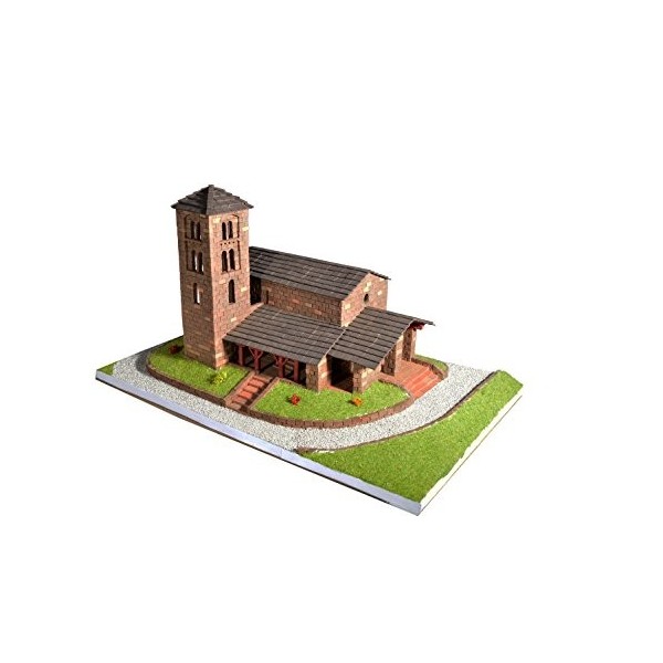 Keranova 30112 bâtiments historiques Sant Joan de Caselles Andorre Modèle 3D Puzzle