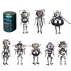 Amecon Puzzle 3D en métal - Kit robot pour adultes - 105 pièces - Culture interstellaire - Puzzle mécanique - Modèle de monta