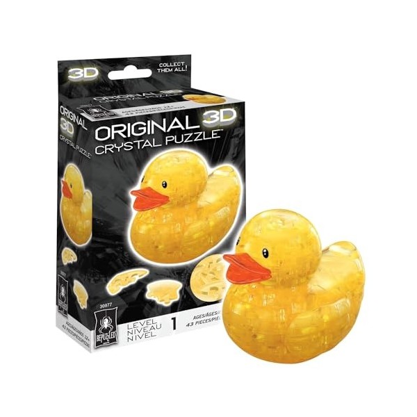 Original 3D Crystal Puzzle - Duck by Bepuzzled