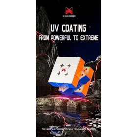 FunnyGoo Wind Tornado V3 Prioneer Version 3x3 Revêtement UV Sans autocollant 3x3x3 Compétition Magic Puzzle Cubes
