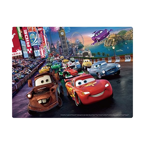 Challenge to The 24-Piece Jigsaw Puzzle 3D Magic Cars World! Lenticular Large Piece 30.5x23cm 