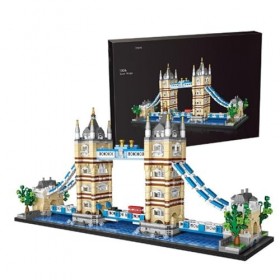 1455 pièces London Tower Bridge bloc construction jouet construction Puzzle blocs de construction modèle assemblage maisons m