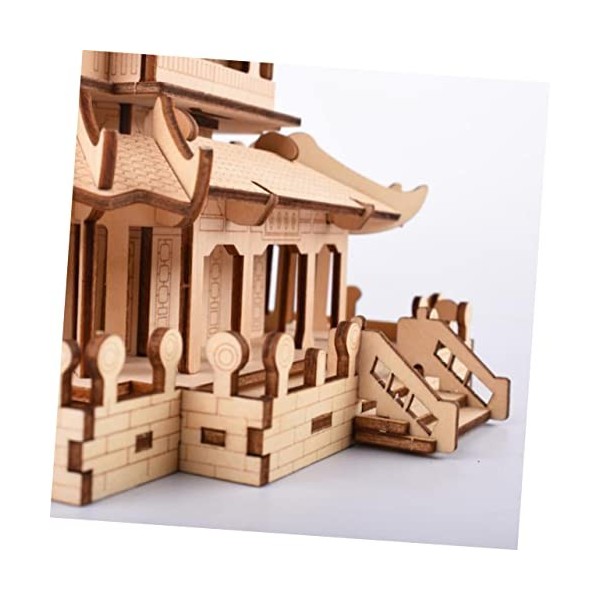 ERINGOGO Jouet Puzzles 3D Puzzle Enfant en Bois Bambou