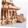 ERINGOGO Jouet Puzzles 3D Puzzle Enfant en Bois Bambou