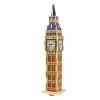 Hands Craft DIY MJ204 Puzzle en bois moderne Big Ben Kit complet de loisirs créatifs