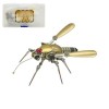 Spicyfy Puzzle 3D en métal insecte, à monter soi-même, moustique 3D, modèle steampunk, kit de construction avec outils, décor