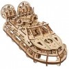 UGEARS Aéroglisseur de Sauvetage - Maquette en Bois à Construire Aéroglisseur - Puzzle 3D Bois Aéroglisseur - Modélisme Maque