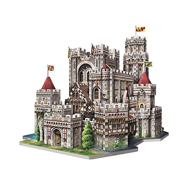 Wrebbit 3D Puzzle King Arthurs Camelot 3D Puzzle 865-Piece 