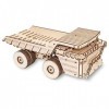 EWA Eco-Wood-Art- Сamion Camion 75710-Puzzle 3D mécanique en Bois-Casse tête Adulte et Adolescent-Assemblage sans Colle-453 p