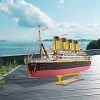 GuDoQi Puzzle 3D Bois, Maquette de Titanic en Bois a Construire pour Adulte et Collectionneurs, Jouet dAssemblage Bricolage,