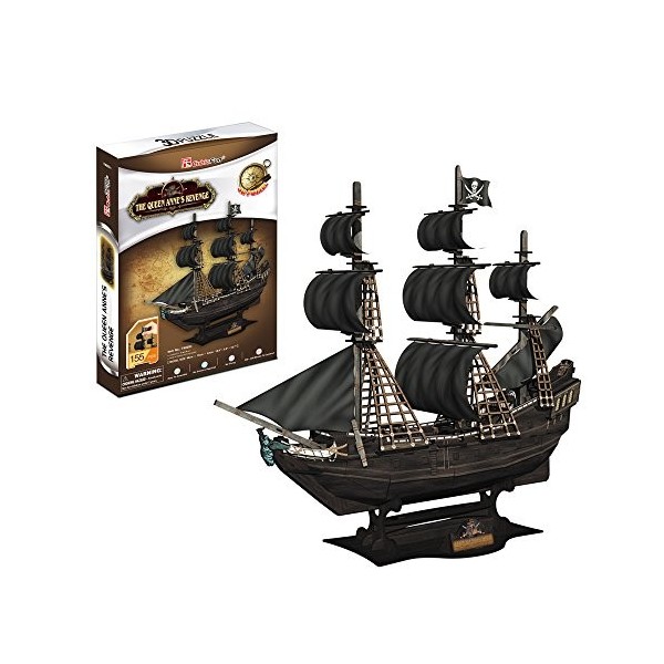 CubicFun- Puzzle 3D modèle Souvenir Bateau navires, T4005h