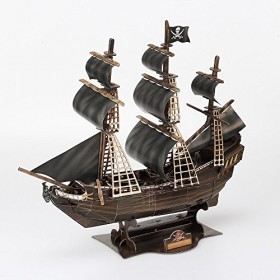 CubicFun- Puzzle 3D modèle Souvenir Bateau navires, T4005h