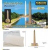 Puzzled Washington Monument 3D Natural Wood Puzzles 34 Piece by Puzzled