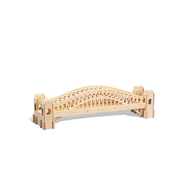 Puzzled Puzzle Sydney Bridge Natural Wood 3D Puzzle