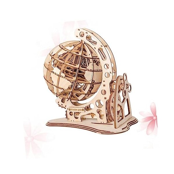 TOYANDONA 1 Pc Casse-tête Puzzles 3D Jouet Éducatif Précoce Modèle De Globe 3D Décoration De Maison Décorations pour Les Sala