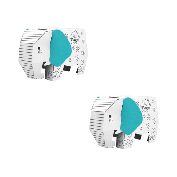 3 Pièces Jouet Graffiti Jouets de Puzzle Jouets pour Enfants scie sauteuse des modèles Maison de Puzzle Graffiti Bloc de Puzz