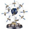 Puzzle 3D en Metal pour Adulte, Kit de Modélisme en Métal Système de navigation par satellite Beidou, Cadeau de Décoration de