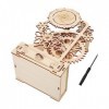 Toyvian 1 Jeu Porte-Stylo en Bois Jouets Éducatifs Construisez Votre Kit De Casse-tête Kits De Bricolage pour Adultes Jouets 