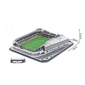 CMO Modèle de Puzzle de Sports 3D, modèle Santos Urbano Caldera Jouets pour Enfants 16 Pouces x 15 Pouces X 3.4 Pouces in