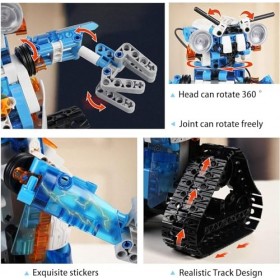 Mould King 15059 Projet Stem Robot Jouet, app Remote Control Assembler Ensemble de Blocs éducatifs 8 Ans garçon Fille Cadeau 