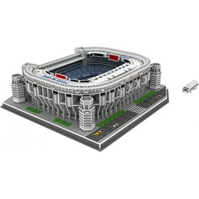 Puzzles 3D,Modèle de terrain de football,Modèle de jouet de construction bricolage Puzzle 3D Fans de football Cadeau commémor