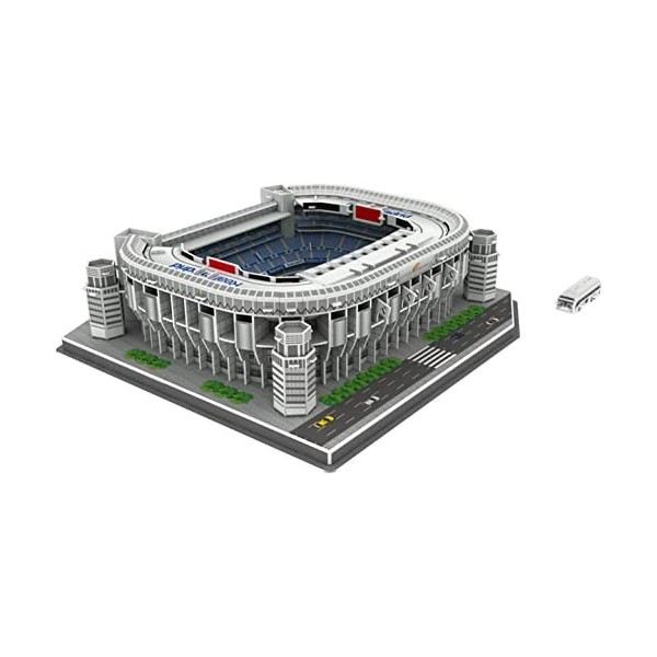 Puzzles 3D,Modèle de terrain de football,Modèle de jouet de construction bricolage Puzzle 3D Fans de football Cadeau commémor