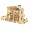 KaAfaL Puzzles 3D - Modèle en bois dusine de jouets - Puzzle tridimensionnel Jouet éducatif Cadeau for enfants - Cadeau for 