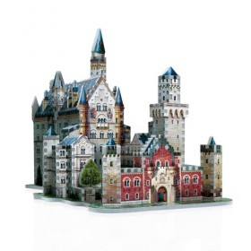 Wrebbit3D , Neuschwanstein Castle 890pc , 3D Puzzle , Ages 14+