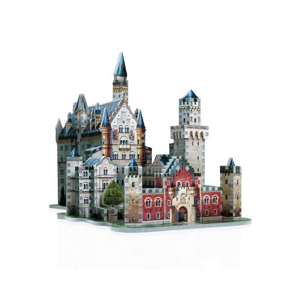 Wrebbit3D , Neuschwanstein Castle 890pc , 3D Puzzle , Ages 14+