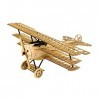 Puzzle en Bois 3D Bricolage Fokker-DRI Woodcraft modèle Avions, Kits de Coupe en Bois en Bois de balsa découpage au Laser pou