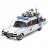 Metal Earth Puzzle 3D Voiture Ecto-1 Puzzle en Métal de Ghostbusters Maquettes à construire pour Adultes Niveau Modéré 16 x 5