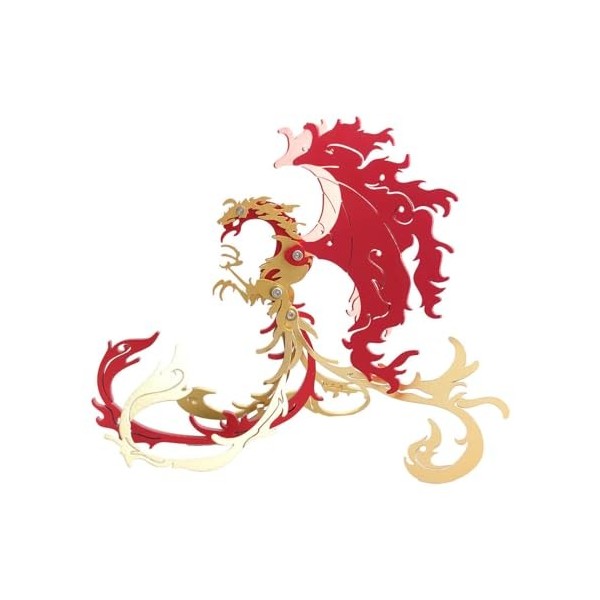 GOUX Puzzle 3D en métal - Modèle 3D - Puzzle 3D pour adultes, 28 pièces - Modèle en métal - Bricolage - Artisanat pour adulte