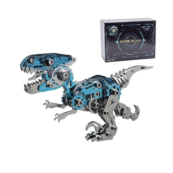 GOUX Puzzle 3D - Kit de modélisation - Puzzle 3D - Dragon - Puzzle 3D en métal - Pour adultes et enfants