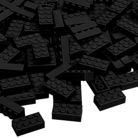 Etarnfly Briques de construction 200 pièces 2 x 4, pierres classiques compatibles avec toutes les grandes marques, jouets édu