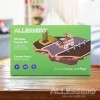 Allessimo Puzzle Solaire 3D - Kit de modèle de véhicule Radar 64 pièces , Assemblage de Bricolage à énergie Solaire - Adulte