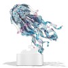 Piececool Puzzle 3D en métal bleu océan à faire soi-même, puzzles 3D pour adultes, magnifique décoration dintérieur, cadeaux