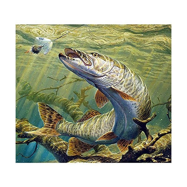 GBPR Puzzle Adulte 1500 Pièces Puzzle 3D poisson-1500 pour Enfants et Adultes Cadeaux Jeu de Pose coloré Jeu dadresse pour T