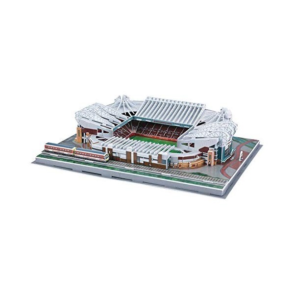 CMO Modèle de Stade de Liverpool Anfield, Puzzle de Stade 3D, Puzzle de Bricolage Souvenir pour Fans, Ensemble de 3 pièces, 1