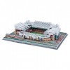 CMO Modèle de Stade de Liverpool Anfield, Puzzle de Stade 3D, Puzzle de Bricolage Souvenir pour Fans, Ensemble de 3 pièces, 1