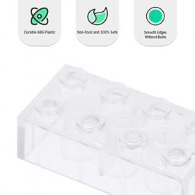 Etarnfly Briques de construction 200 pièces 2 x 4, pierres classiques compatibles avec toutes les grandes marques, jouets édu