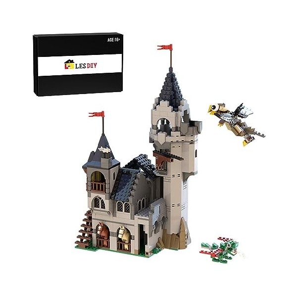 ENDOT Kit de construction médiéval, compatible avec larchitecture Lego, cadeaux éducatifs pour adultes et enfants, 1747 pièc